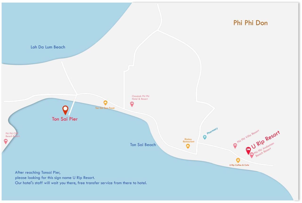U Rip Resort Phi Phi Hotel Екстериор снимка